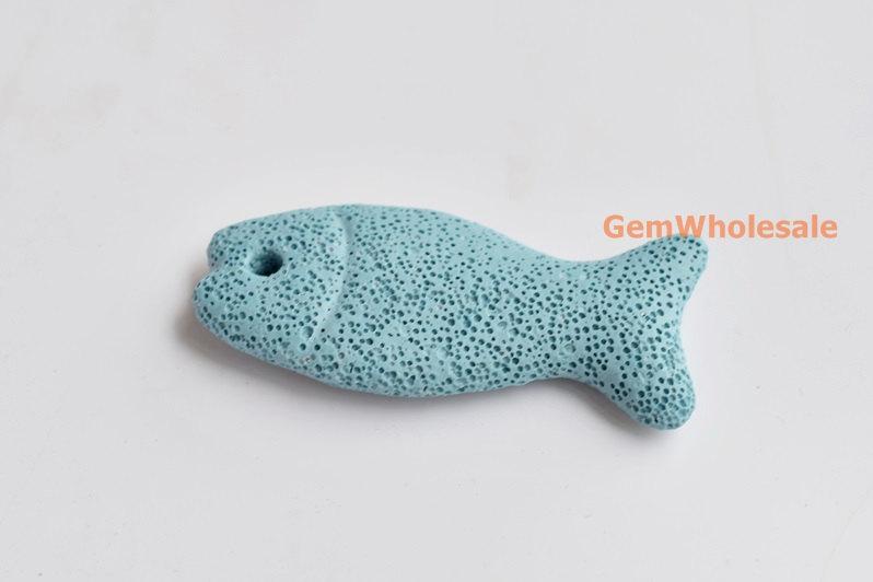 Lava - fish- beads supplier