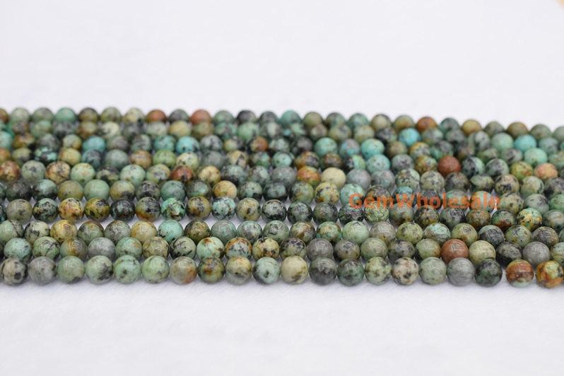 African turquoise - Round- beads supplier