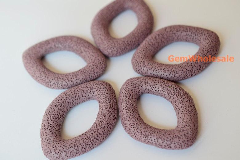 Lava - Oval- beads supplier