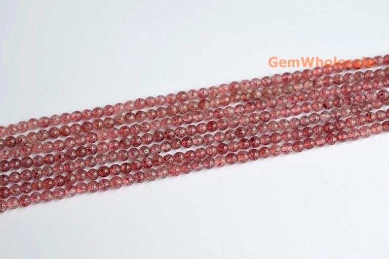 Strawberry,Lepidocrocite - Round- beads supplier