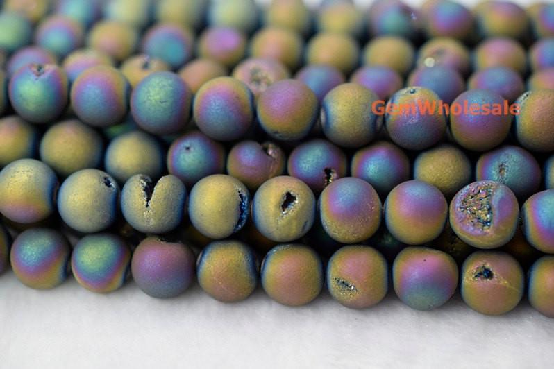 druzy Agate - Round- beads supplier