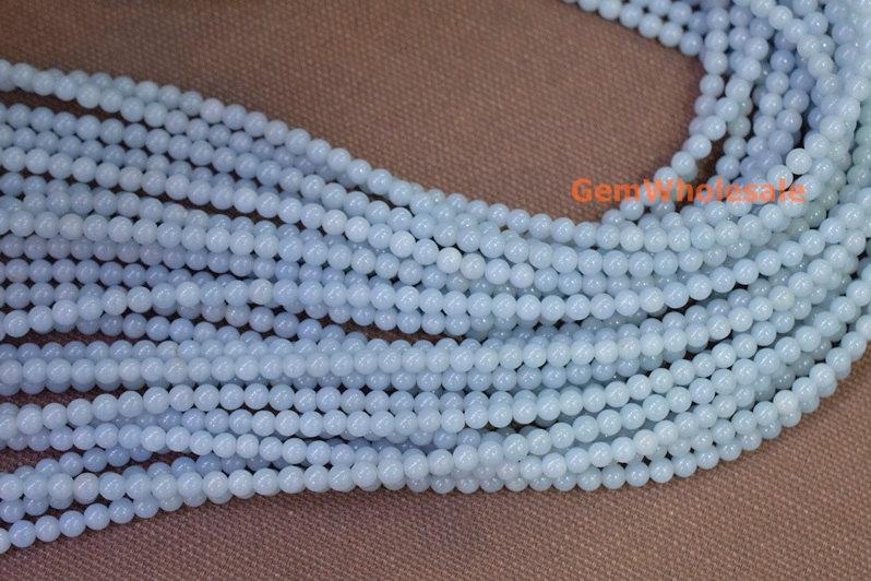 Angelite - Round- beads supplier