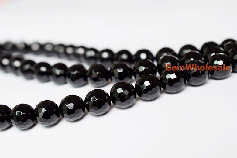 Agate - round faceted- beads supplier