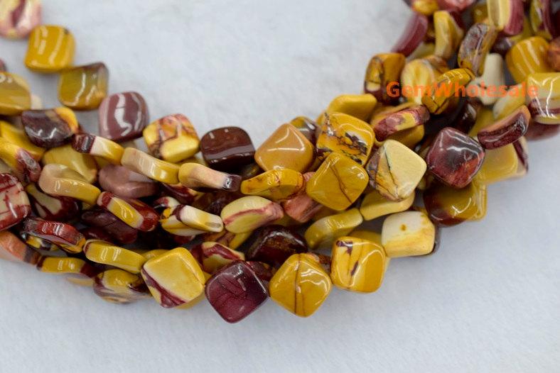 Moukaite,Mookaite - Square- beads supplier