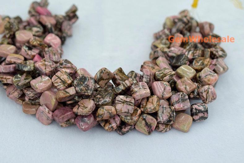 Rhodonite - Square- beads supplier