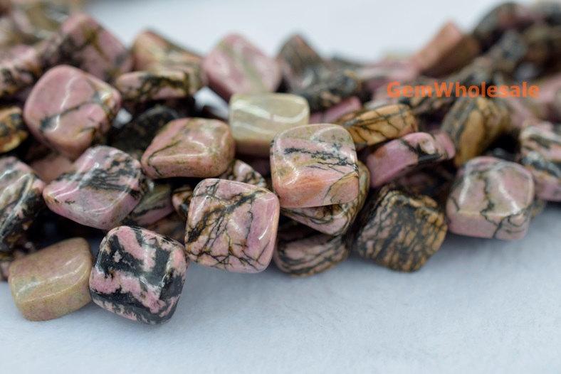 Rhodonite - Square- beads supplier