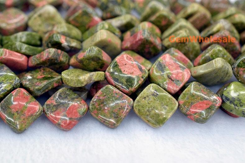 Unakite - Diamond- beads supplier